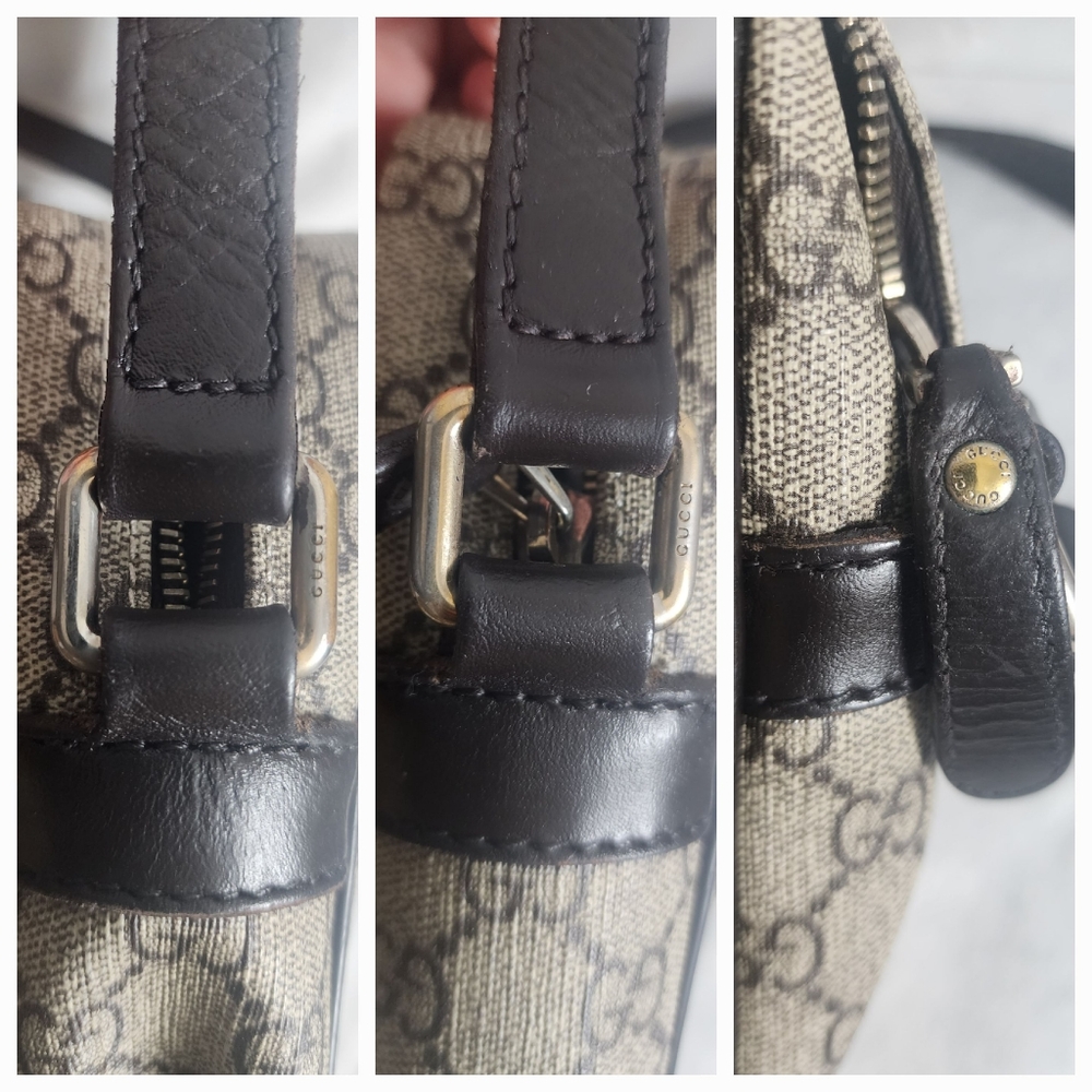 ✨️GUCCI GG Supreme Front Zip Messenger Bag - Picture 16 of 16
